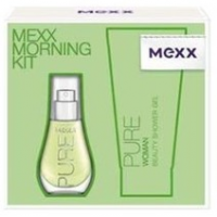 Набор Mexx Morning Kit Pure Woman (15ml edt+50ml s/g)