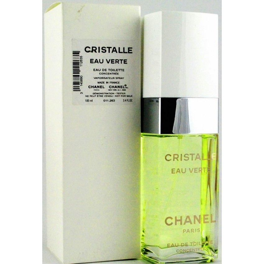Шанель кристалл верте купить. Chanel Cristalle Eau verte тестер. Cristalle Eau verte by Chanel (100ml). Шанель Кристалл верте. Chanel Cristalle оригинал.