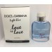 Dolce&Gabbana Light Blue Love is Love Pour Homme оригинал